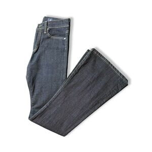 ADRIANO GOLDSCHMIED Women's "The Farrah, 70's Bell Bottoms" Blue Jeans